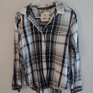 SO Plaid Button Up Shirt